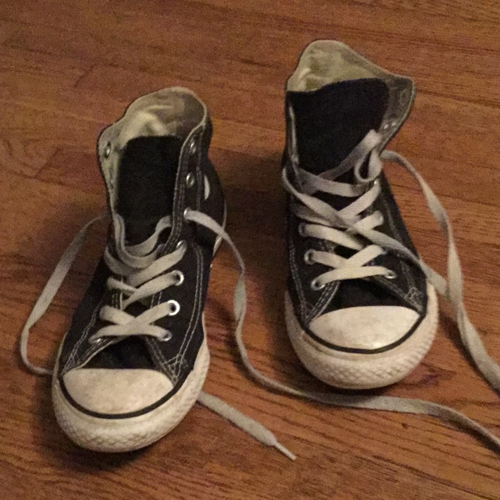 Black Hightop Converse